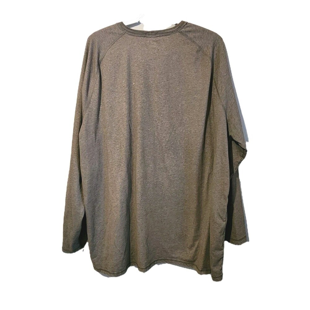 CARHARTT Relaxed Fit Crewneck Grey Pullover T-Shirt Men’s Sz 3XL Casual Workwear - Picture 3 of 10
